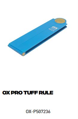 OX Pro Tuff Rule - Black, Green or Cyan