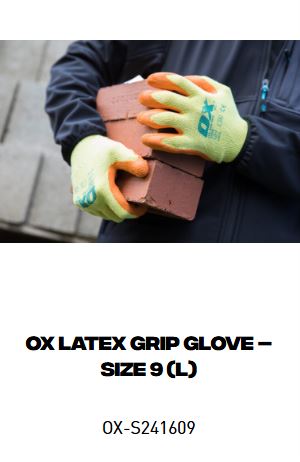 OX Latex Grip Glove