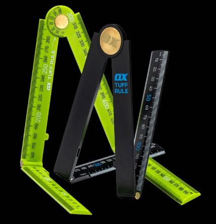 OX Pro Tuff Rule - Black, Green or Cyan