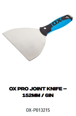 OX Pro Joint Knife – 152mm / 6in