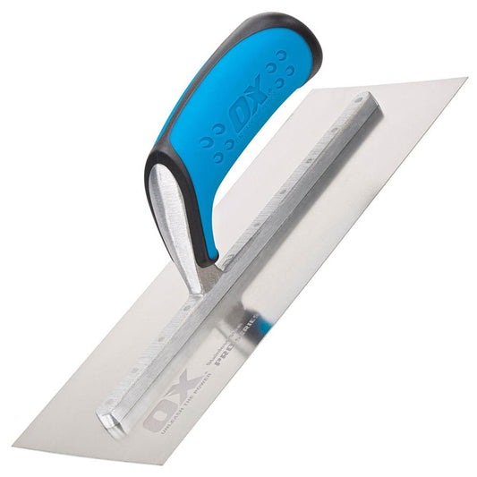 OX Pro Stainless Steel Plasterers Trowel 120mm x 356mm P011014