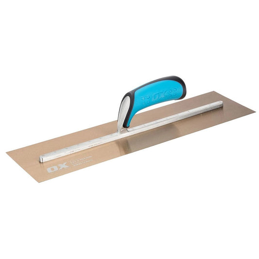 OX Pro Stainless Steel Plasterers Trowel 127mm x 457mm - P011018