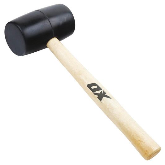 OX Trade 32oz (0.91kg) Black Rubber Mallet T081732