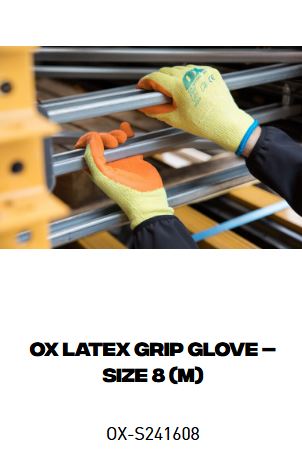 OX Latex Grip Glove